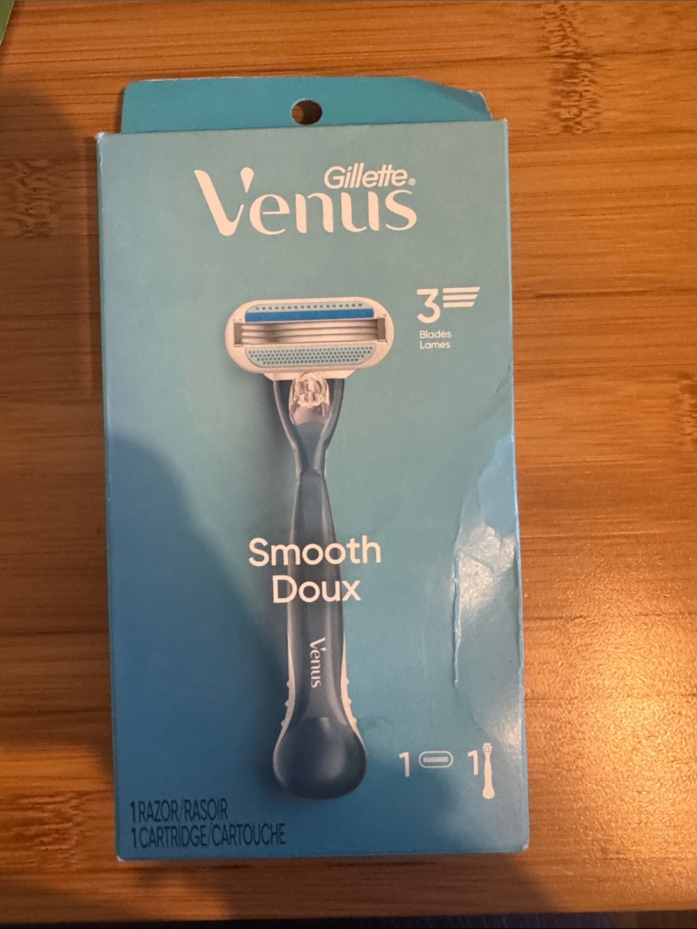 Gillette Venus Smooth Razor - Teal Blue